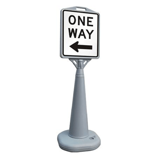 Indoor/Outdoor Direction Pavement Parking Sign Display Stand on Water-base