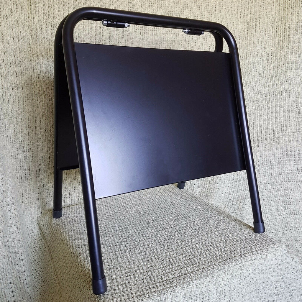 Small Black A-frame/Sandwich Board Advertising Display Stand - Real Estate Sign