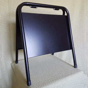 Small Black A-frame/Sandwich Board Advertising Display Stand - Real Estate Sign