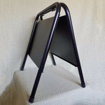 Small Black A-frame/Sandwich Board Advertising Display Stand - Real Estate Sign