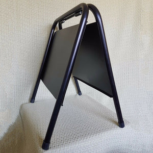 Small Black A-frame/Sandwich Board Advertising Display Stand - Real Estate Sign