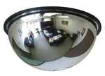 Full Dome Convex Acrylic Safety Mirror - 90° / 360° Display