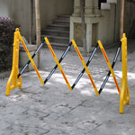 Expandable 2.5 m Wide Safety Barrier - Portable Expanding Security Barricade