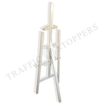 Portable Easel Back View Traffic Stoppers