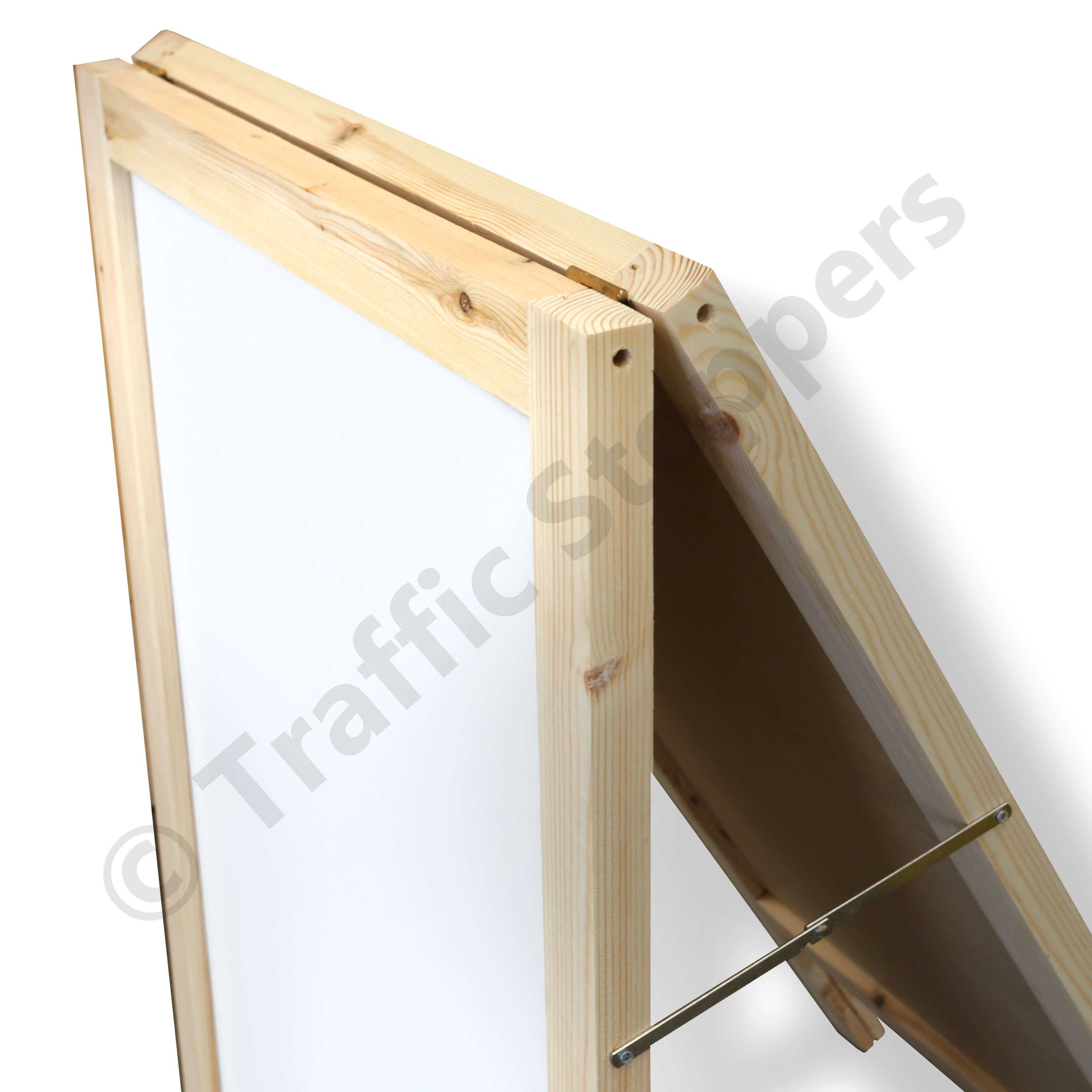 Whiteboard with Wooden A-frame 700 x 400mm - Business Education White Board