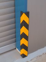 Heavy-Duty Rubber Corner Protector Guard - Carpark & Warehouse Safety